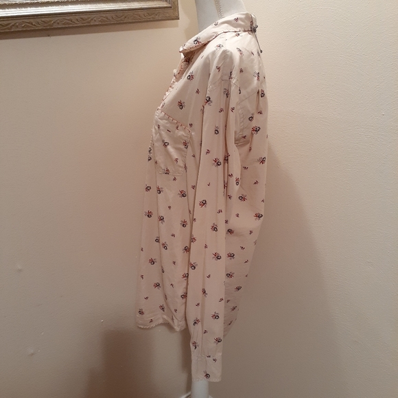 Lucky Brand shirt nwot large floral - Picture 2 of 7